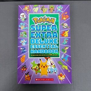 Pokemon Super Extra Deluxe Essential Handbook Scholastic 2021
